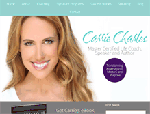 Tablet Screenshot of carriecharles.com